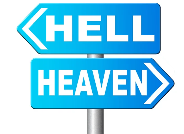 Heaven or Hell — Stock Photo, Image