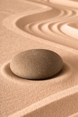 Zen Bahçe meditasyon arka plan