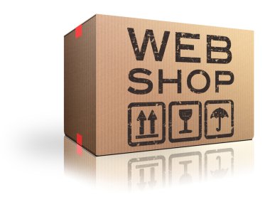 Web dükkan karton kutu