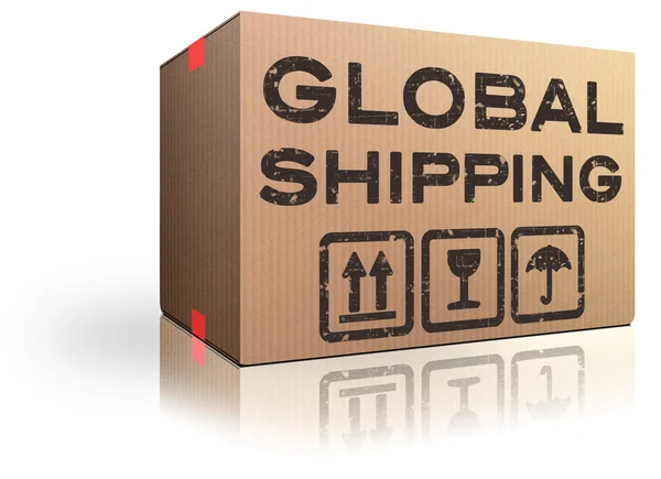 Global shipping — Stock Photo, Image