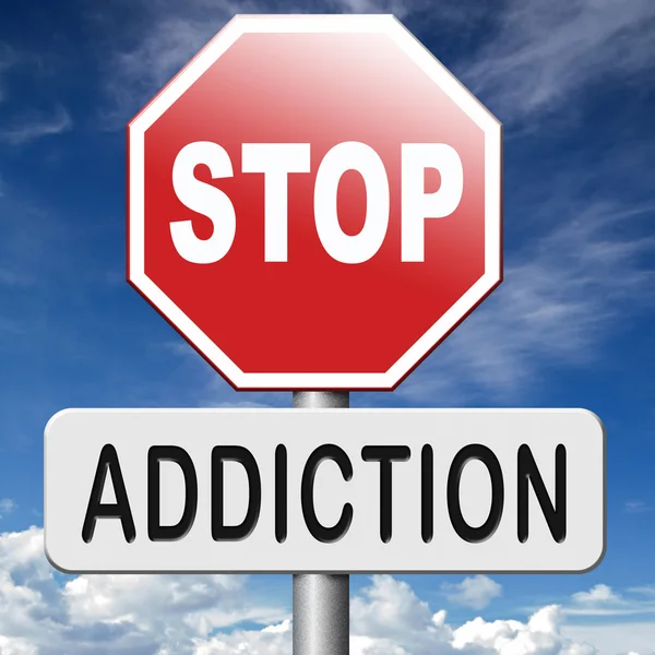 Stop addiction — Stock Photo, Image