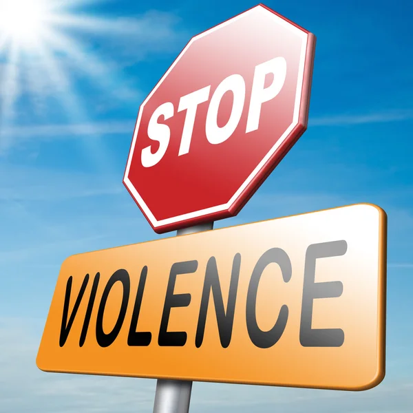 No violence or aggression — Stock Photo, Image