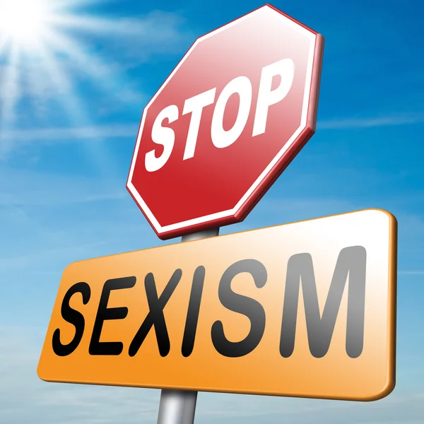 Detener el sexismo —  Fotos de Stock