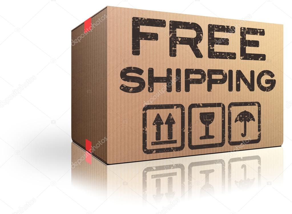 free shipping webshop order