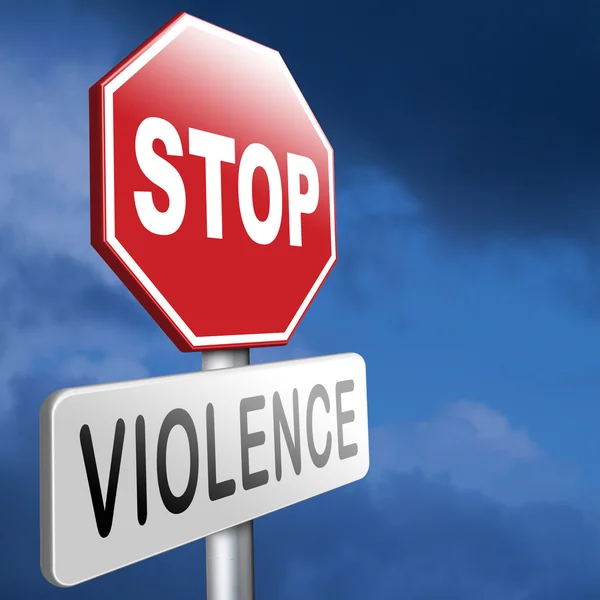 No violence or aggression — Stock Photo, Image