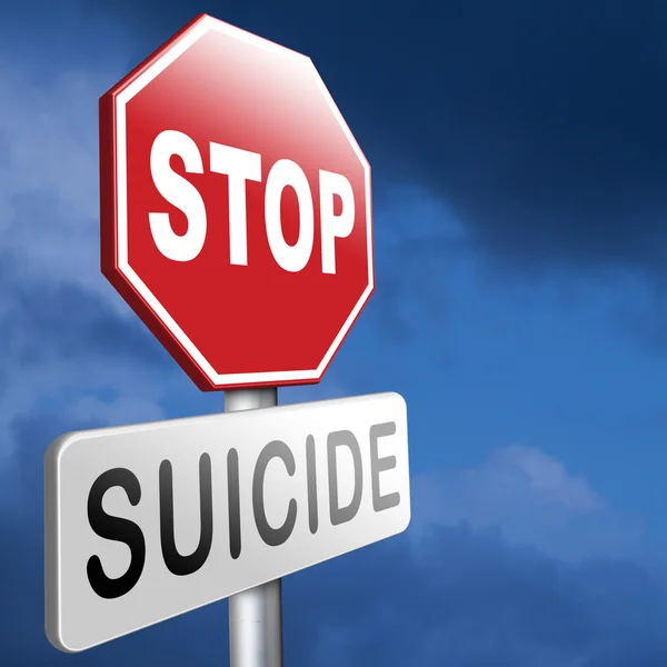 No suicide — Stock Photo, Image