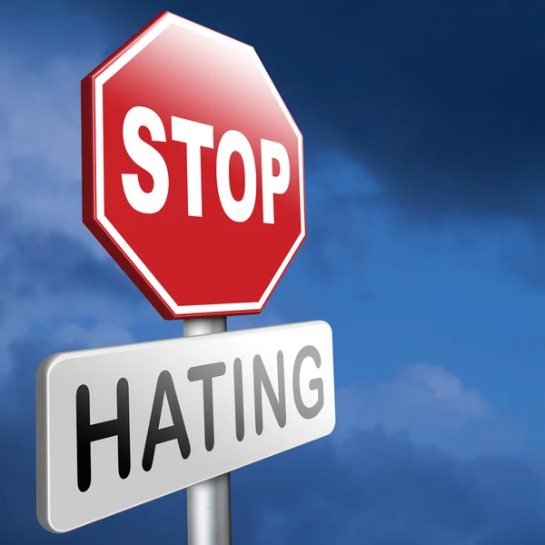 No hate — Stock Photo, Image