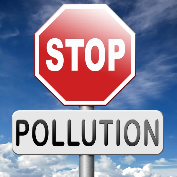 Stop pollution — Stock Photo, Image