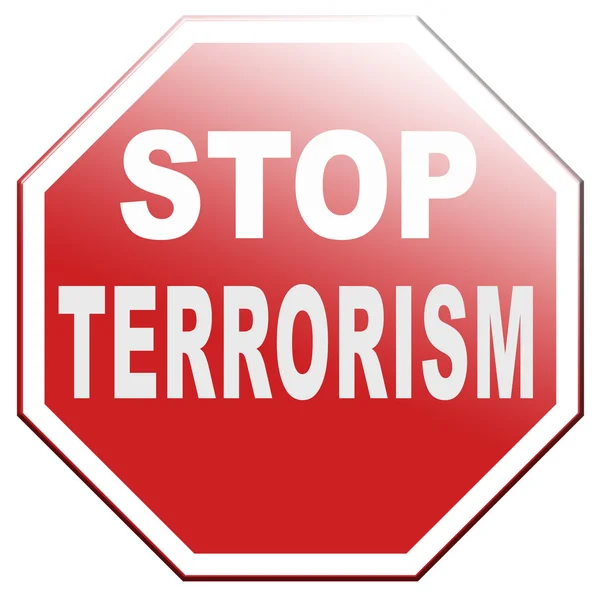 Stop terrorism — Stock Photo, Image