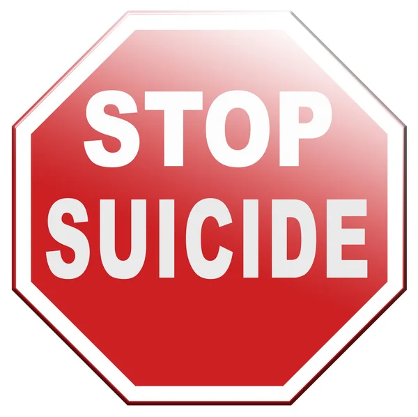 Kein Selbstmord — Stockfoto