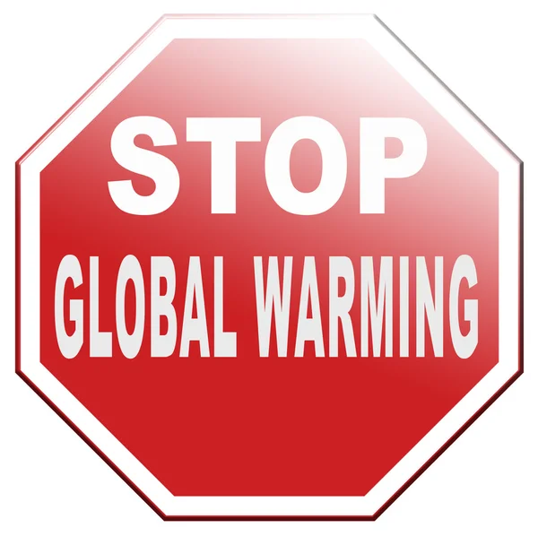 Detener el calentamiento global — Foto de Stock