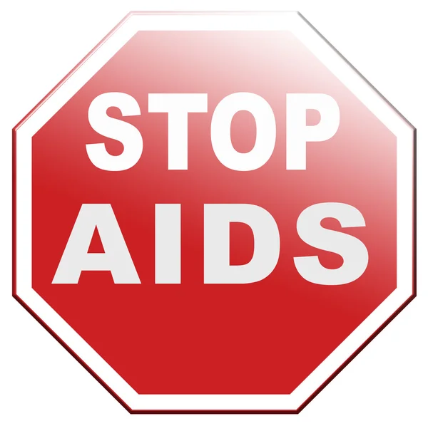 AIDS durdurma — Stok fotoğraf