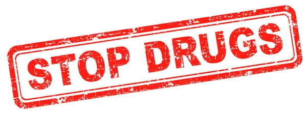 Uyuşturucu bağımlılığı durdurmak — Stok fotoğraf