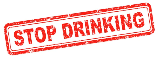 Sluta dricka — Stockfoto