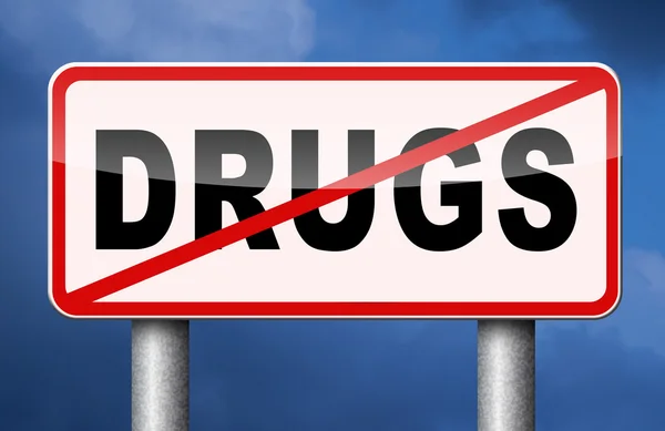 Stop drug addiction — Stock Photo, Image