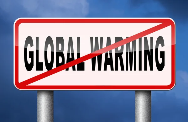 Detener el calentamiento global — Foto de Stock