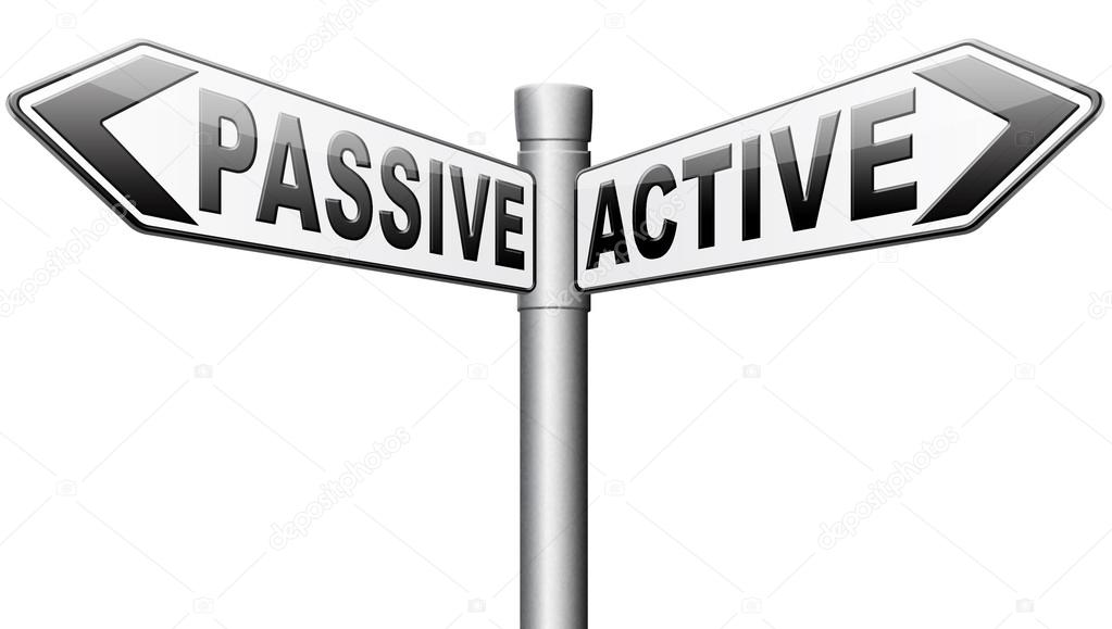 active or passive