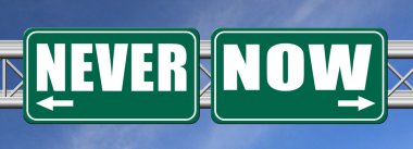 Şimdi ya da asla