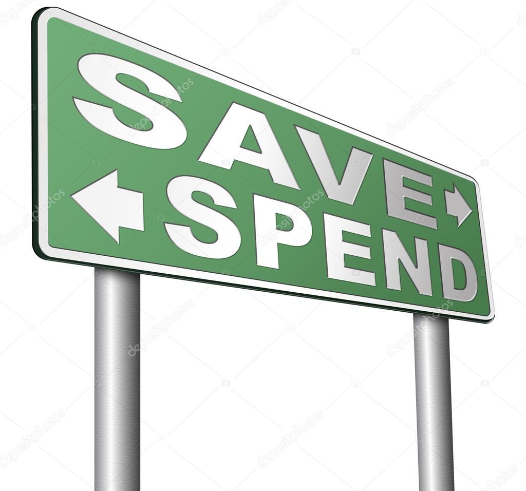 save or spend money