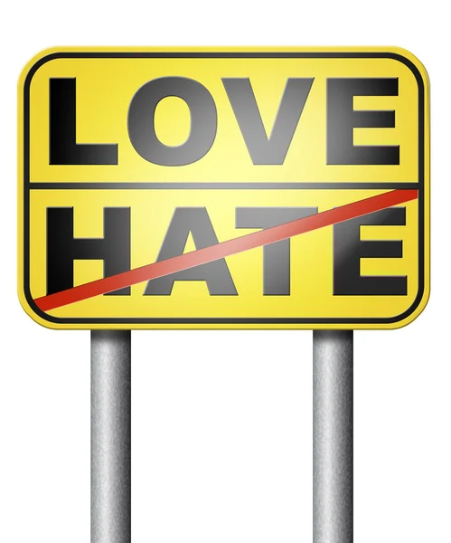 Love or hate — Stock Photo, Image