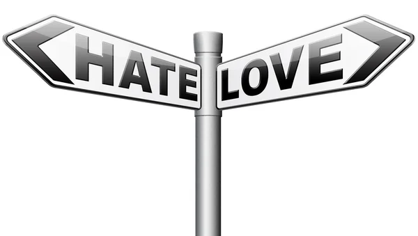 Love or hate — Stock Photo, Image