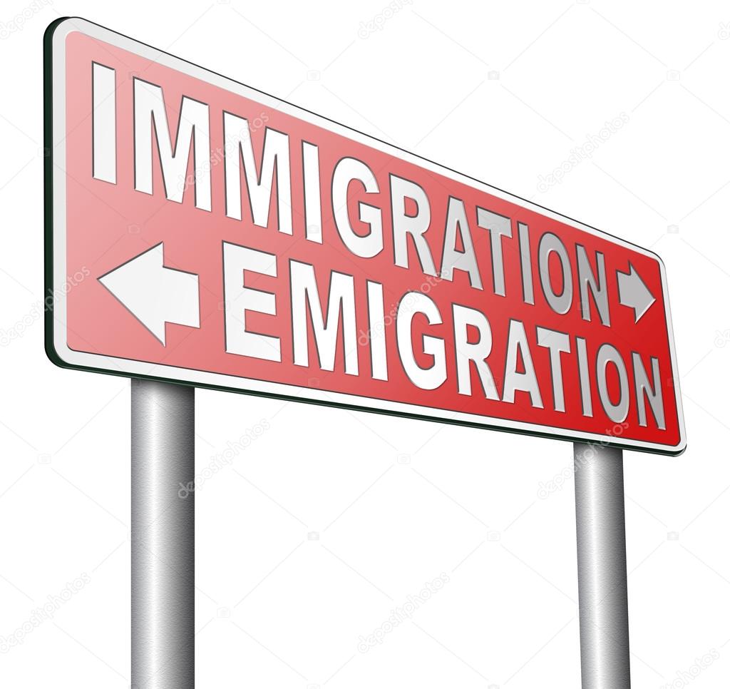 Immigration or emigration