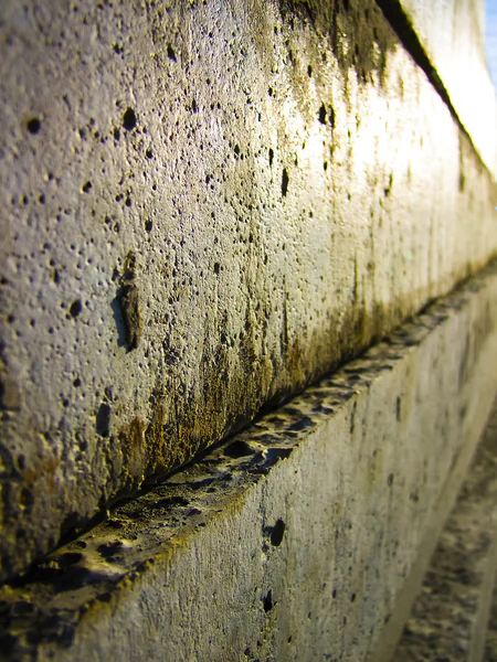 Gün batımında beton levha