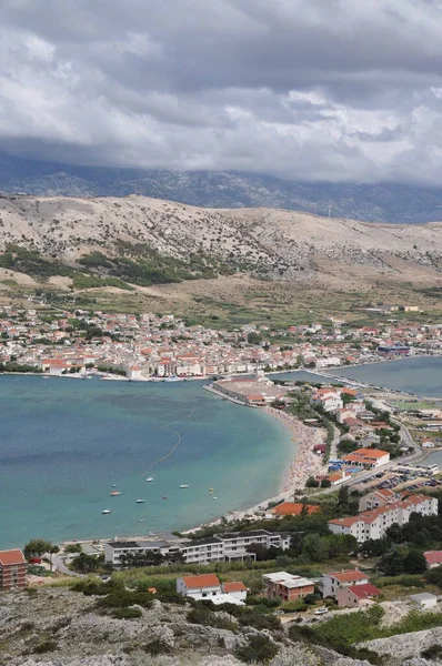 Stadt Pag Auf Der Insel Pag Kroatien — Stok fotoğraf