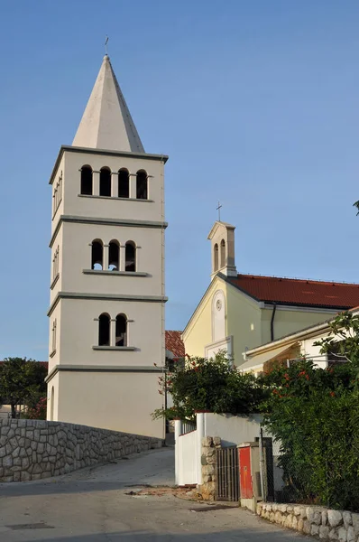 Kirche Juraj Itt Povljana Kroatien — Stock Fotó