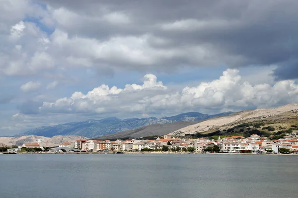 Kueste Bei Povljana Auf Pag Kroatien — Stok fotoğraf