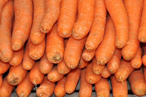 Karotten Auf Einem Markt — Foto Stock