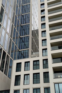 Frankfurt 'taki Hochhaus am Main