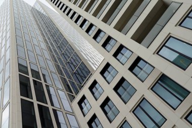 Frankfurt 'taki Hochhaus am Main