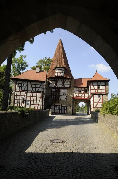 Rödelseer Tor Iphofen — Stockfoto