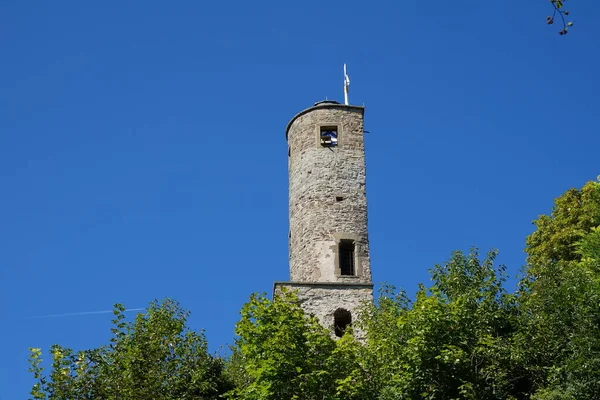 Treppenturm Der Burg Loewenstein — Stock fotografie