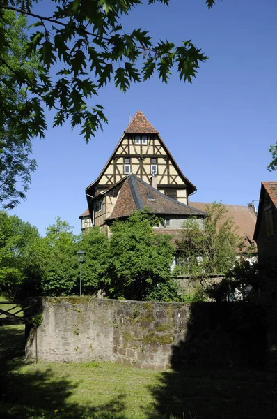 Burg Michelstadt Odenwald — Stockfoto