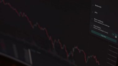 Switching dark and light mode for cryptocurrency website