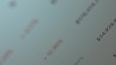 Kripto para biriminin sermayelendirilmesi. Para biriminin yüzdesi olarak büyüme ve düşüşü.