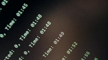 Kripto madenci programı penceresi kripto para çıkarma sürecini gösteriyor. Maden ocağı. Evde madencilik. Döndürme