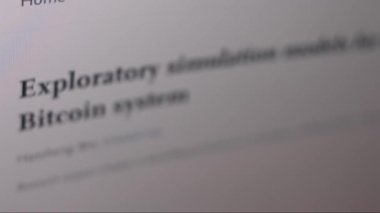Bitcoin sisteminde sahte saptama için keşif simülasyonu modelleri