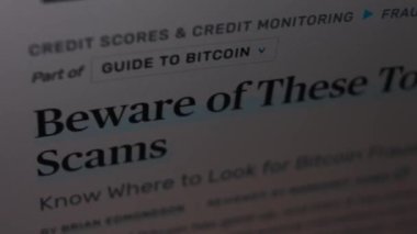 Kripto para dolandırıcılığı. Bitcoin dolandırıcılığı hakkında bilgi almak