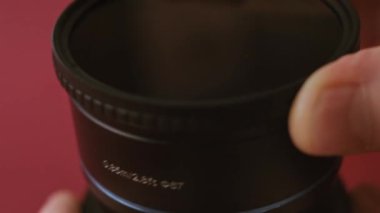 Anormal lensin sunumu. Lense ND filtresi koydum. Işık oynatma ile 4k video