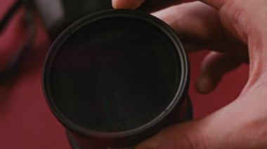 Anormal lensin sunumu. Lense ND filtresi koydum. Işık oynatma ile 4k video