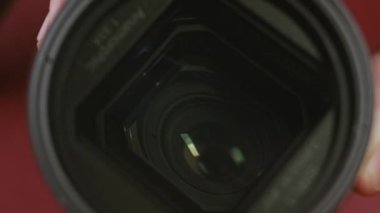 Anormal lensin sunumu. Lense ND filtresi koydum. Işık oynatma ile 4k video