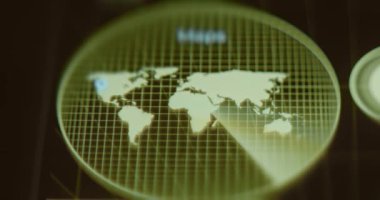 Dünya haritasında Radar aranıyor.