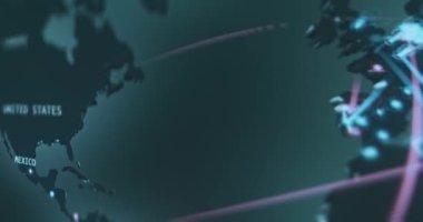 Kuzey Amerika 'ya yönelik siber saldırılar.