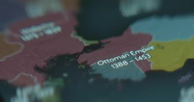 1299 'dan beri Osmanlı İmparatorluğu' nun haritası değişiyor..