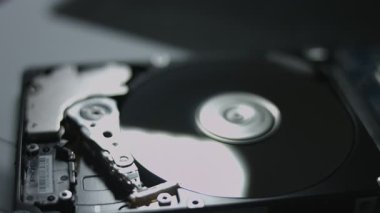 Çalışmanın kapatıldığı HDD sabit disk sürücüsü.