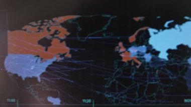 Dijital Çapraz ateşteki dünya ülkeleri, panik durumu.
