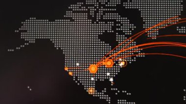 Gerçek zamanlı küresel hack saldırıları.